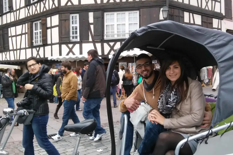 Estrasburgo: Neustadt y Petite France en 1 hora en bicitaxi