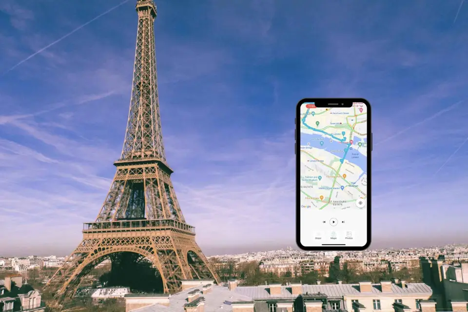 París: Lo más destacado del tour a pie autoguiado con aplicación móvil