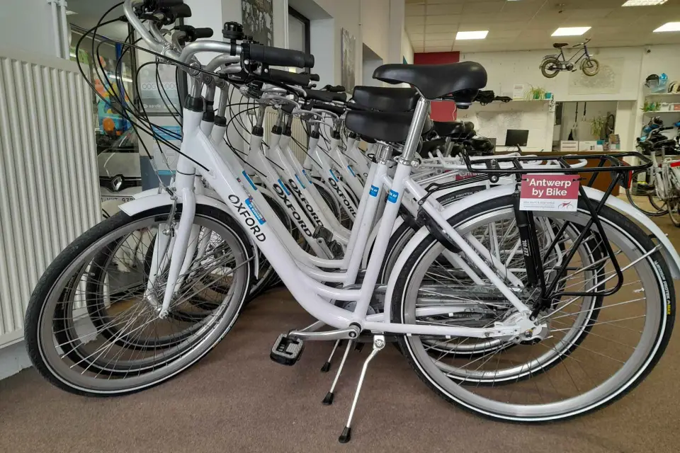 Amberes: Alquiler de Bicicletas de Día Completo