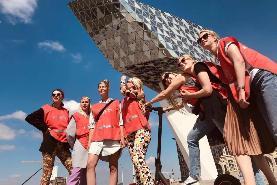 Amberes: Lo más destacado de la ciudad Recorrido en E-kickscooter