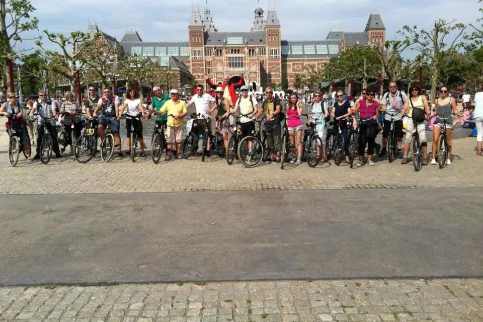 Ámsterdam: 1 día de bici con entrega en hotel