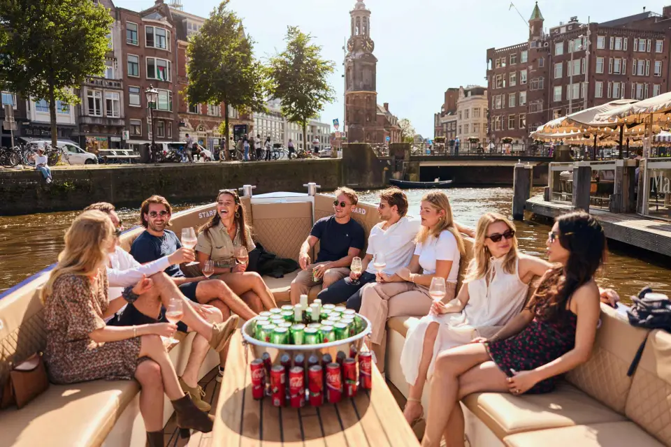Ámsterdam: Crucero por el centro de la ciudad en barco de lujo