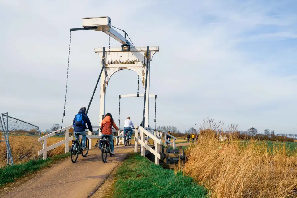 Amsterdam: La excursión en bicicleta eléctrica por el campo de Mike, Queso y zuecos