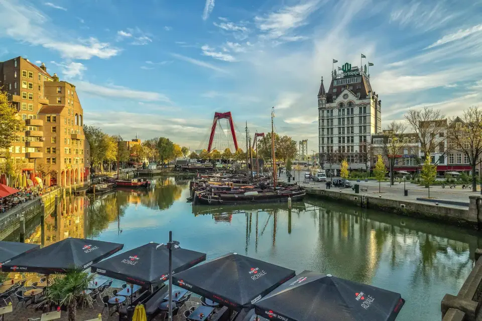 Excursión de un día privada de Ámsterdam a Róterdam y La Haya