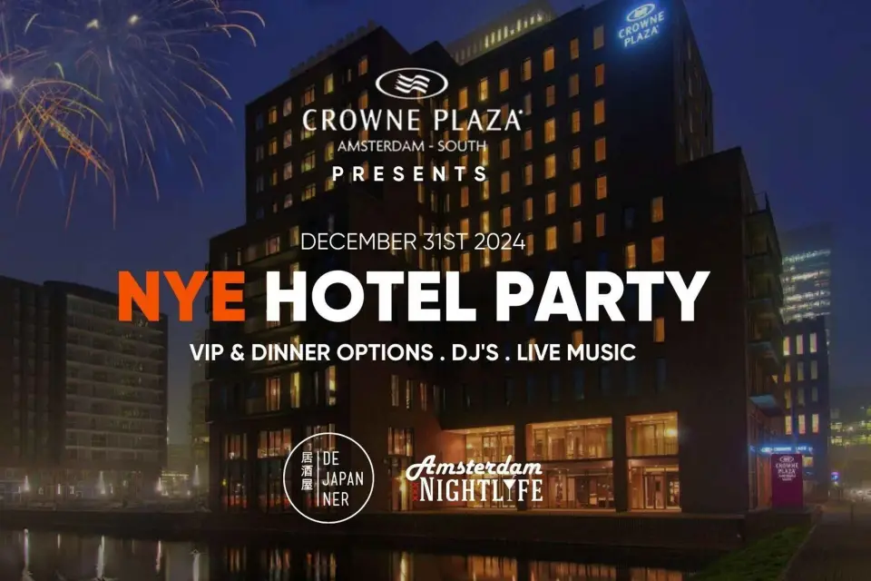 Fiesta NYE Hotel 2024: Crowne Plaza Amsterdam - Sur