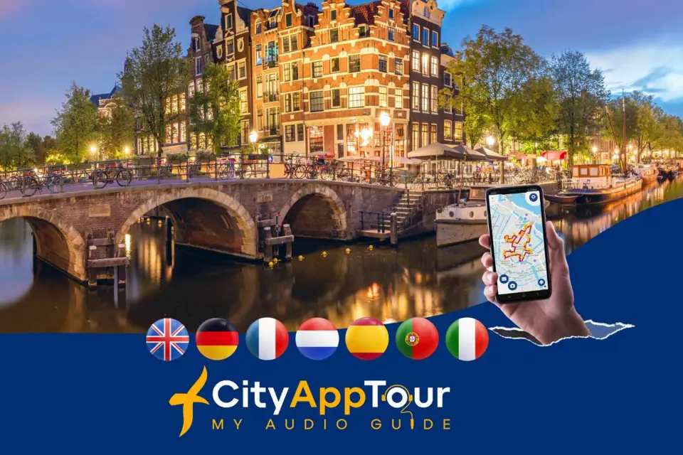 Amsterdam: Tour a pie con audioguía en la App