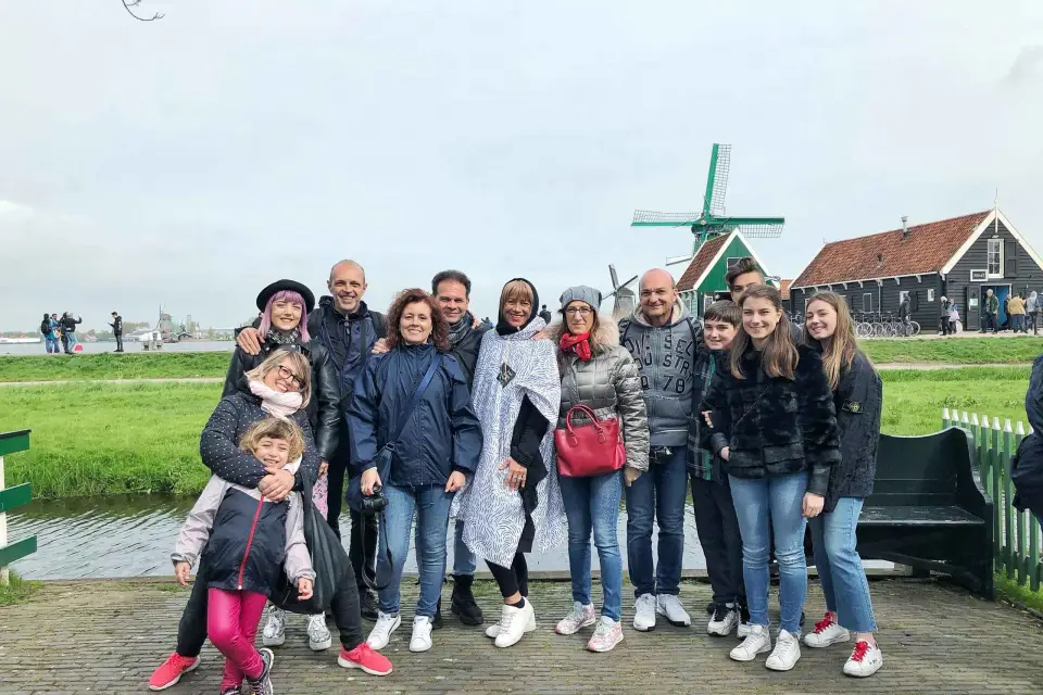 Visita de 4 horas a los molinos de Zaanse Schans en italiano
