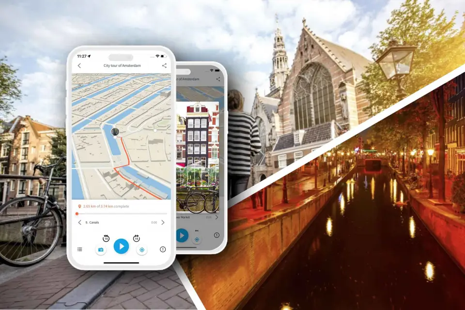 Visita combinada de Ámsterdam: principales monumentos y Barrio Rojo