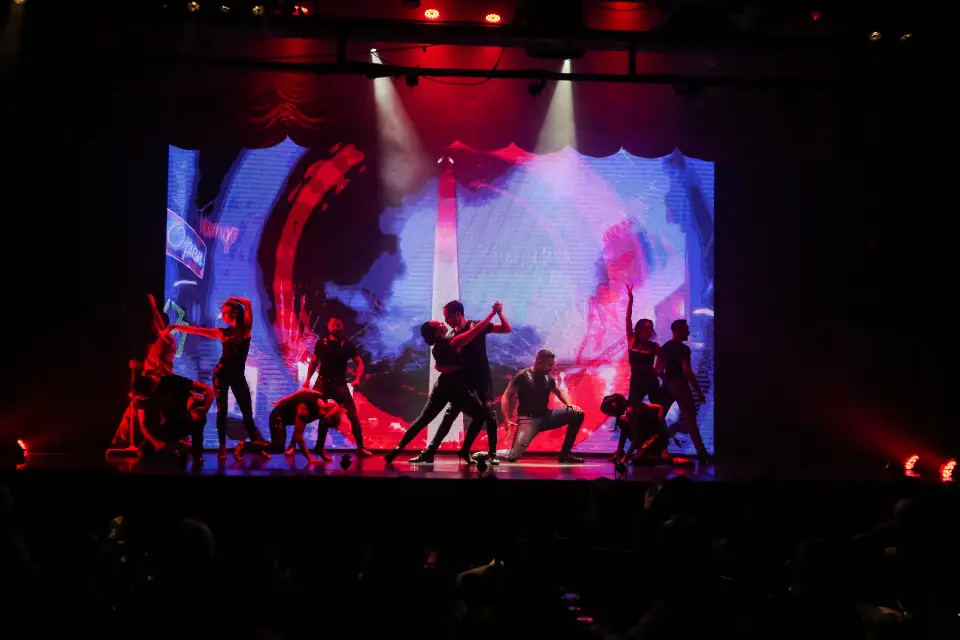 Espectáculo en Madero Tango