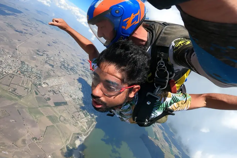 Salto en paracaídas en Chascomús