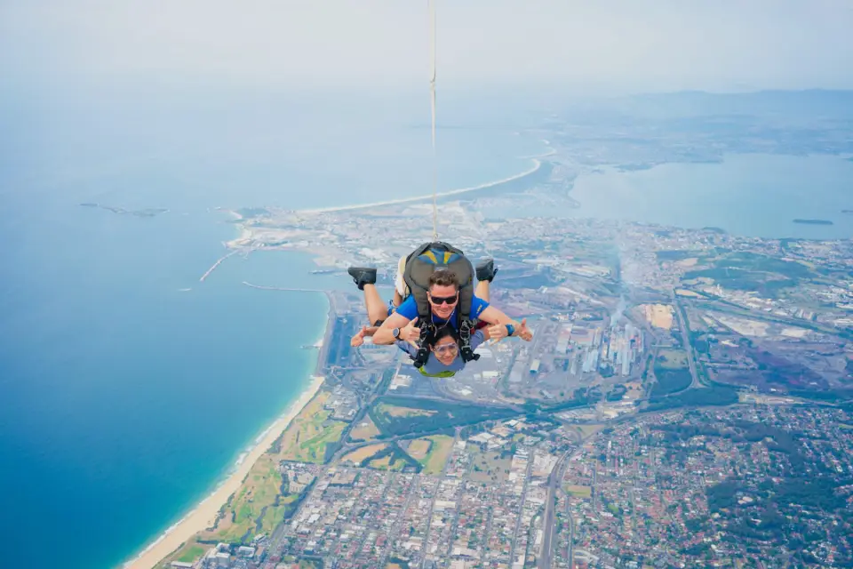 Salto en paracaídas en Sídney