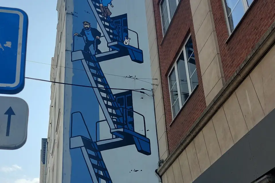 Tour del cómic por Bruselas