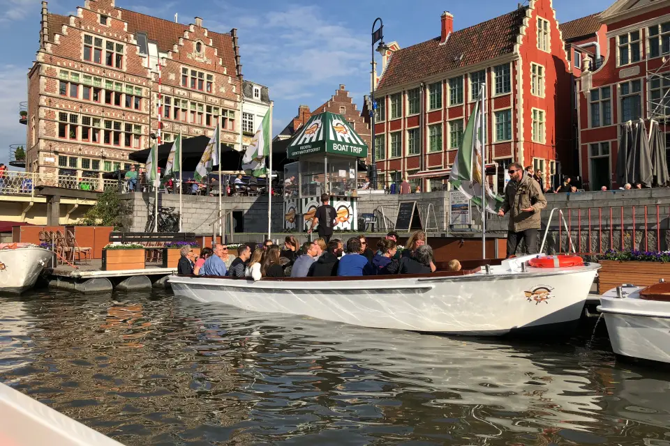 Paseo en barco por Gante