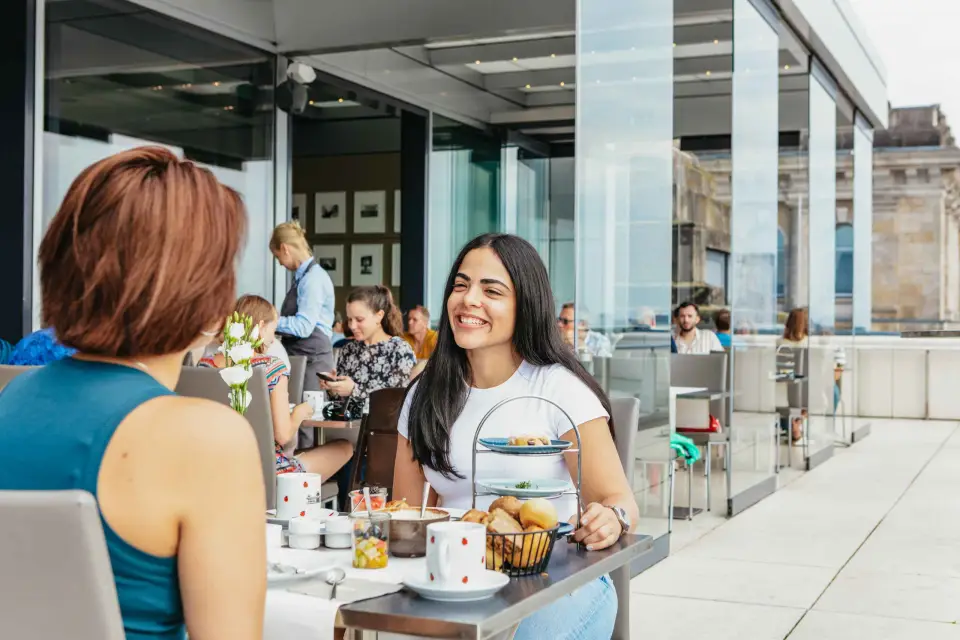 Berlín: Desayuno en la azotea del restaurante Käfer del Reichstag