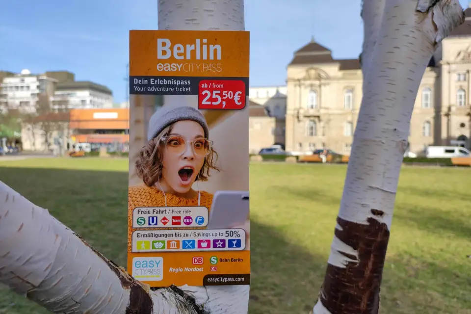 EasyCityPass Berlín: Zona AB Transporte Público y Descuentos