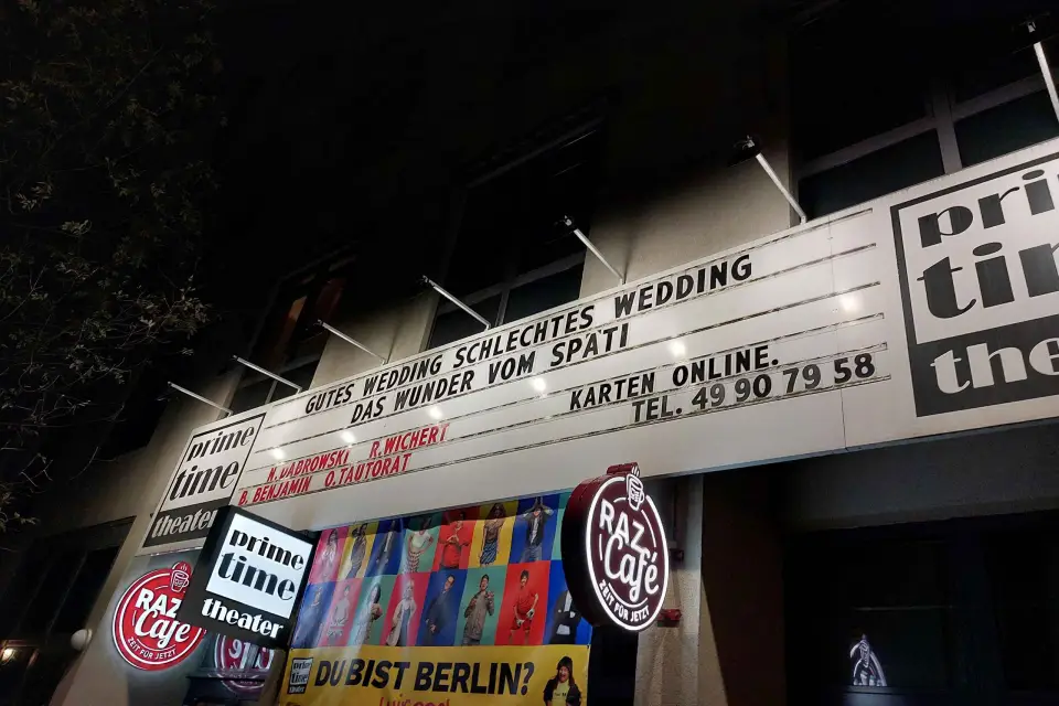 Entrada al Teatro Prime Time de Berlín