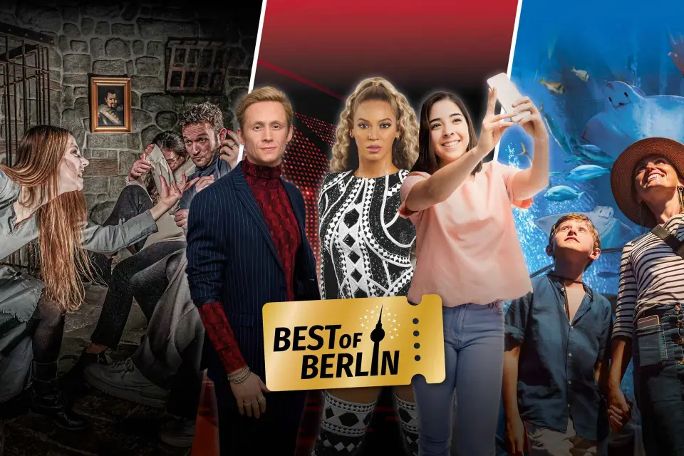 Berlín: Entradas para la Mazmorra de Berlín, Sea Life y Madame Tussauds