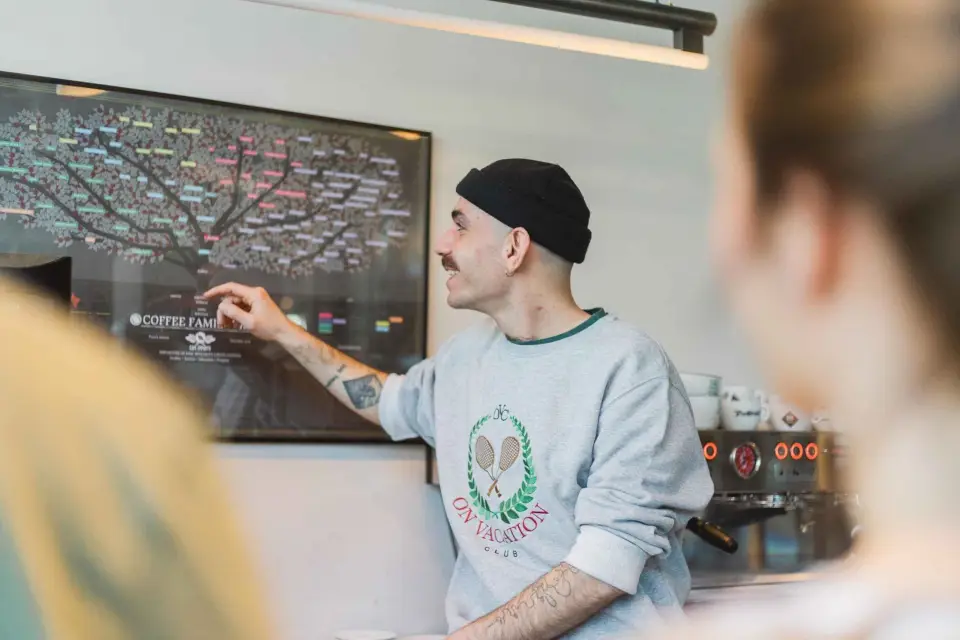 Berlín: Formación sobre el café