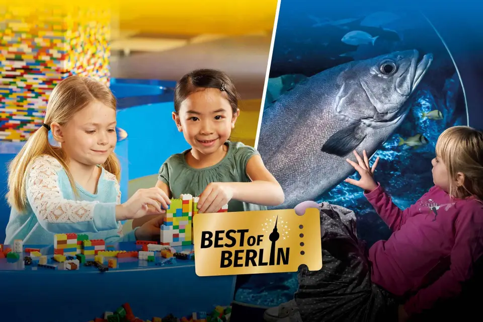 Berlin : LEGOLAND Discovery Centre et SEA LIFE billet combiné