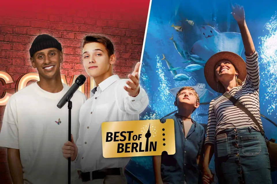 Berlín: Ticket combinado Madame Tussauds y SEA LIFE