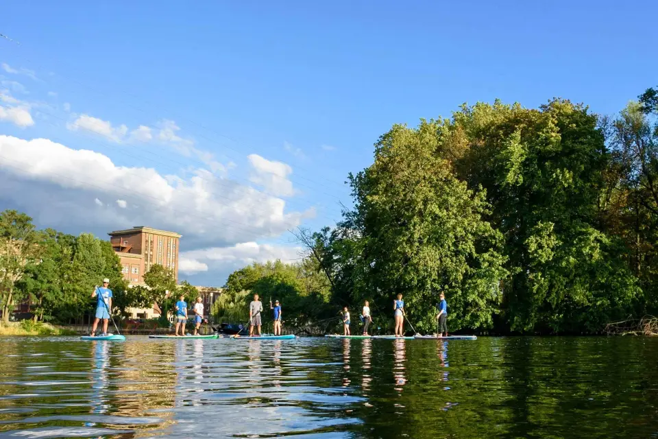 Berlín: tour de paddle surf de 1,5 horas