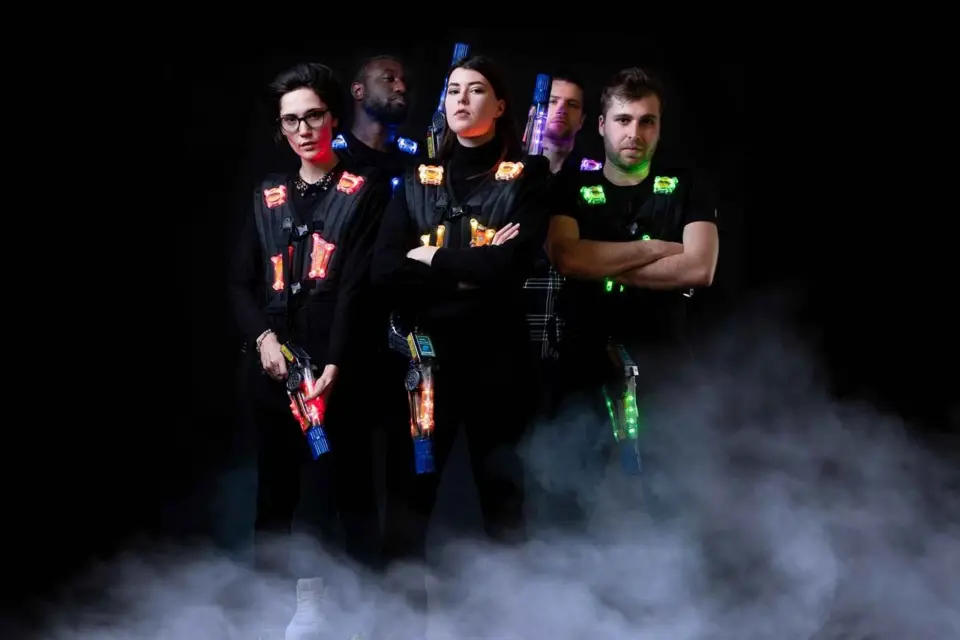Zona de 3 rondas Premium Lasertag