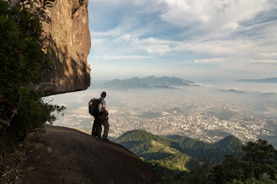Senderismo y rápel en el Bico do Papagaio