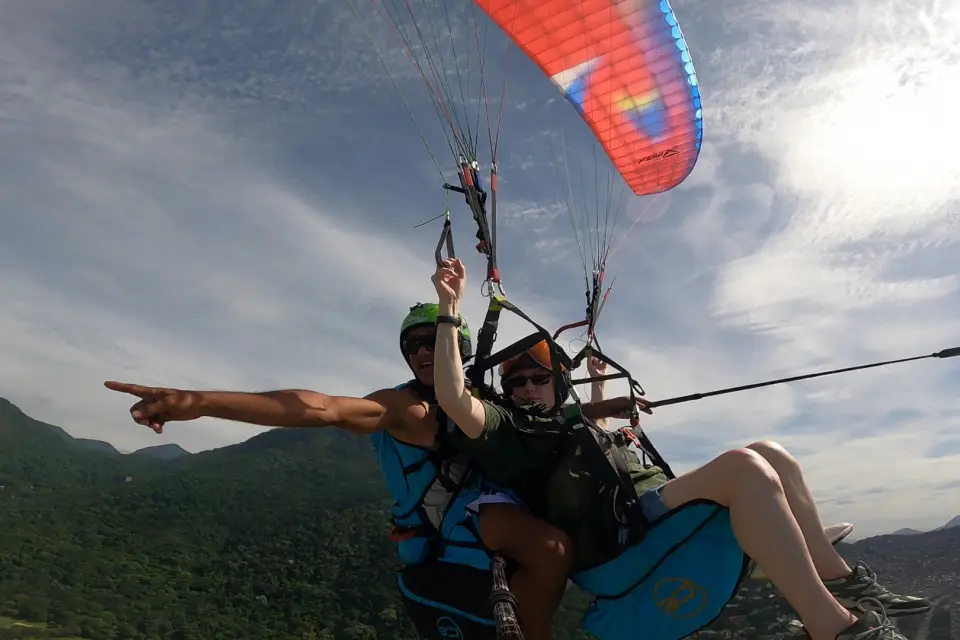 Vuelo en parapente por Río de Janeiro
