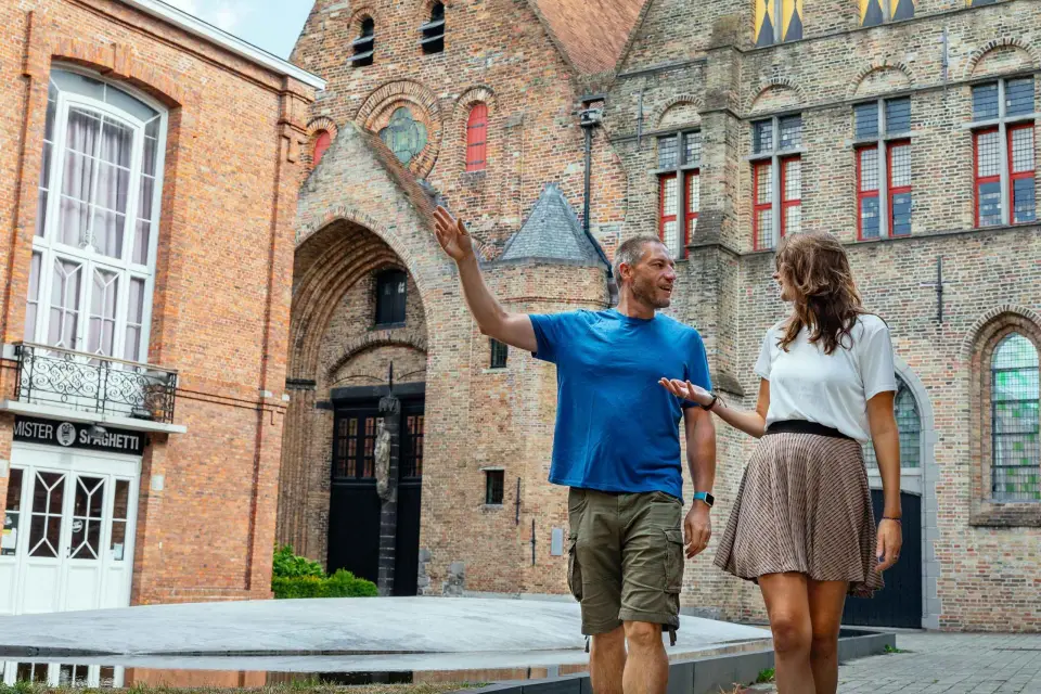 Brujas: Excursión privada de 1,5 horas con un lugareño