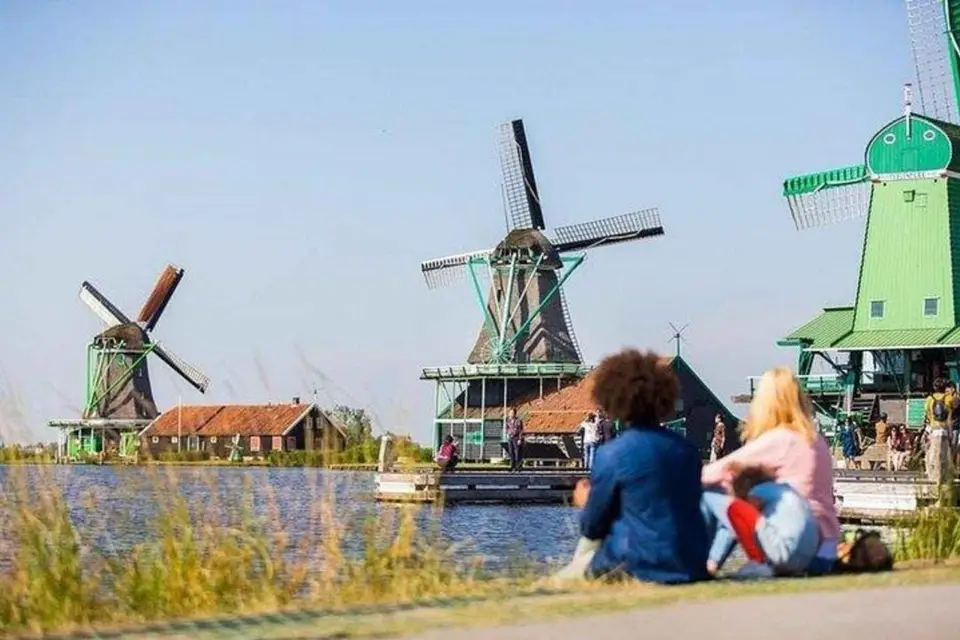 Desde Bruselas: Excursión de un día a Ámsterdam con visita a una granja quesera