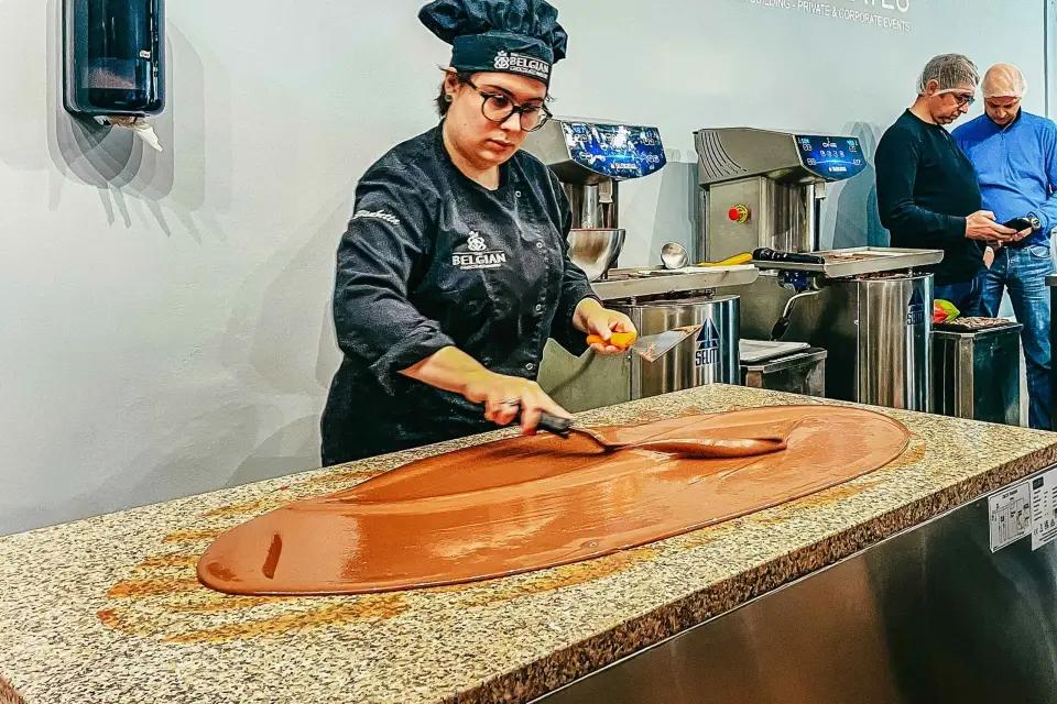 Bruselas Taller de elaboración de chocolate belga con degustación