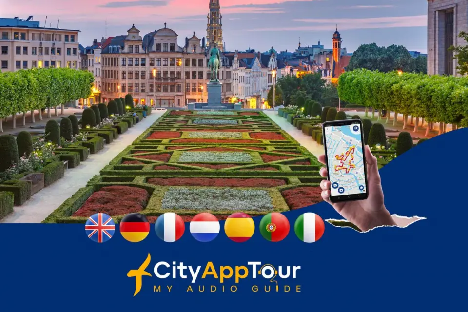 Bruselas: Tour a pie con audioguía en App