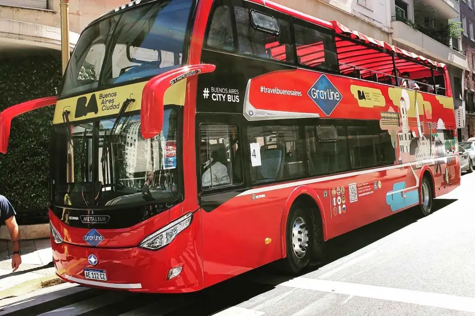 Buenos Aires: Autobús turístico Hop-on Hop-off de 24 horas y crucero por el río