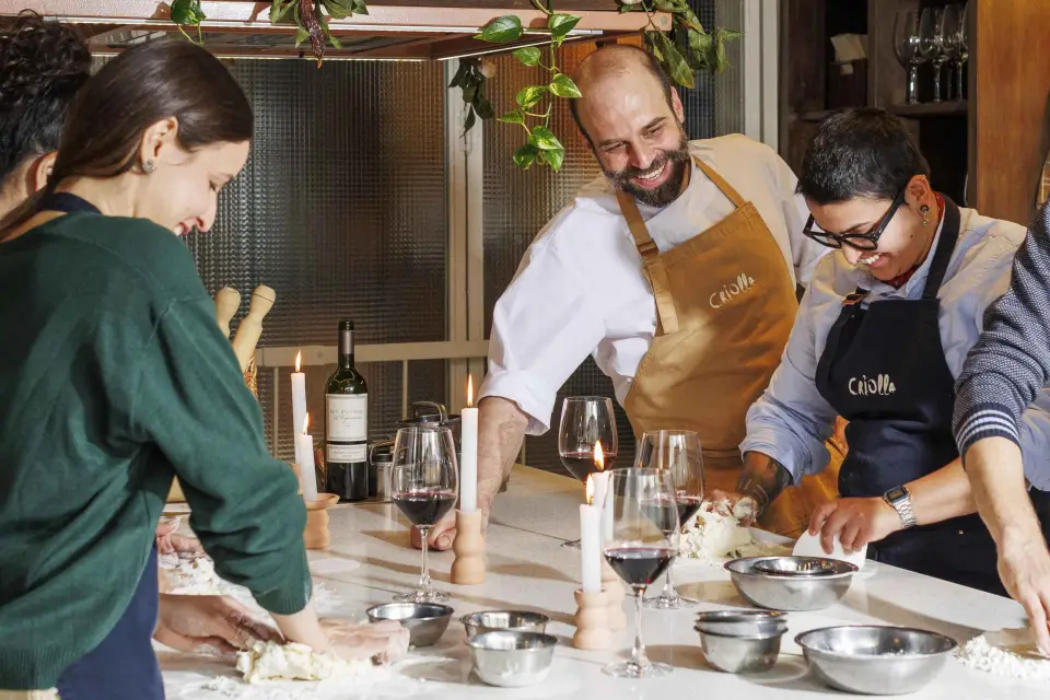 Clase de Cocina Argentina y Vino con Chefs Expertos