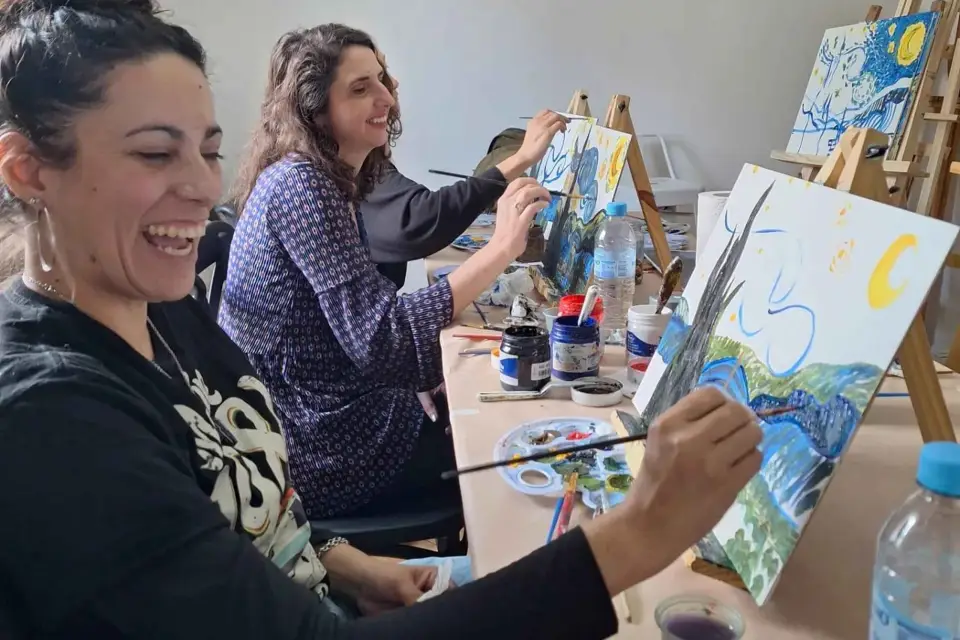 Pintar mi propia Noche estrellada