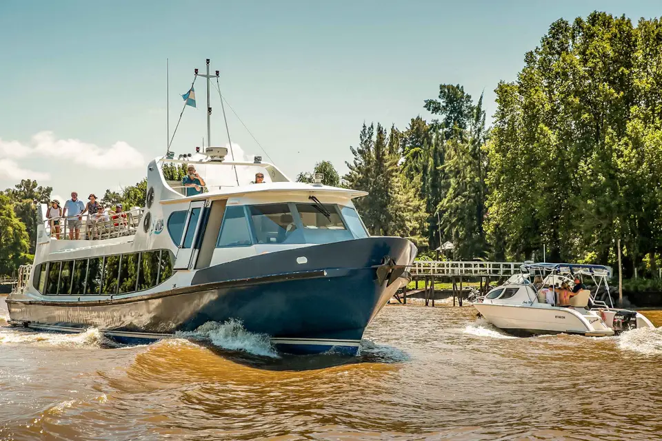 Desde Tigre: Excursión en barco a Buenos Aires