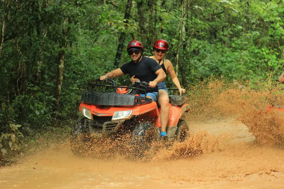 Cancun: ATV, Zipline, and Cenote Swim Adventure with Lunch