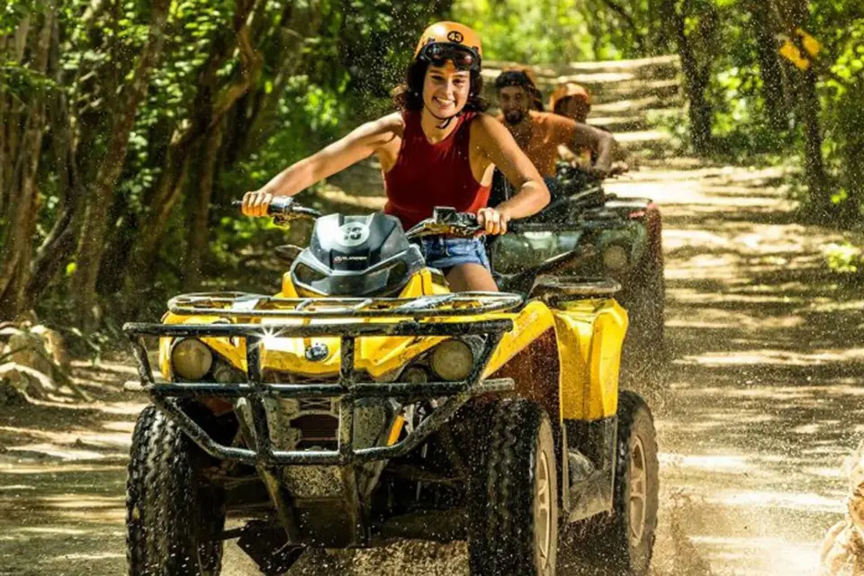 Cancún: Aventura en tirolina y todoterreno ATV