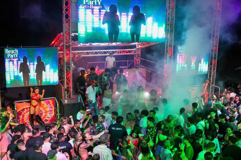 Coco Bongo Playa de Noche