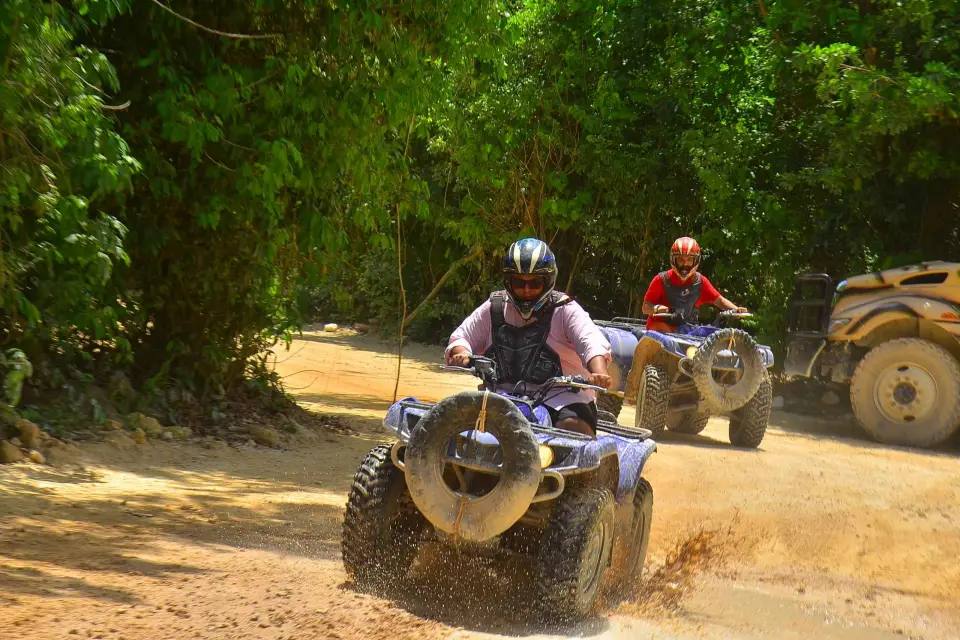 Cancún: Combo de 2 días de Chichén Itzá y Aventura en ATV y Tirolina