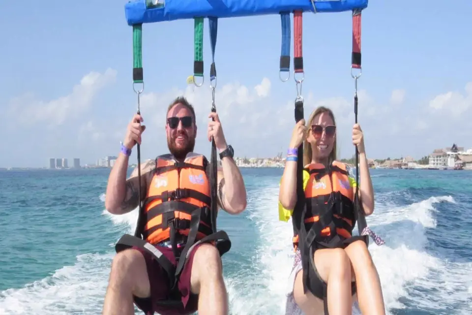Cancun: Water Sports Combo Adventure & Mayan Ruins