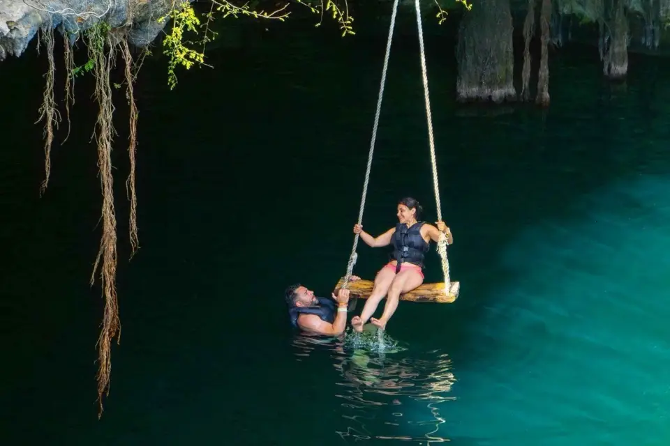 Excursión 4X1: Ruinas de Cobá y Tulum, Cenote y Playa del Carmen