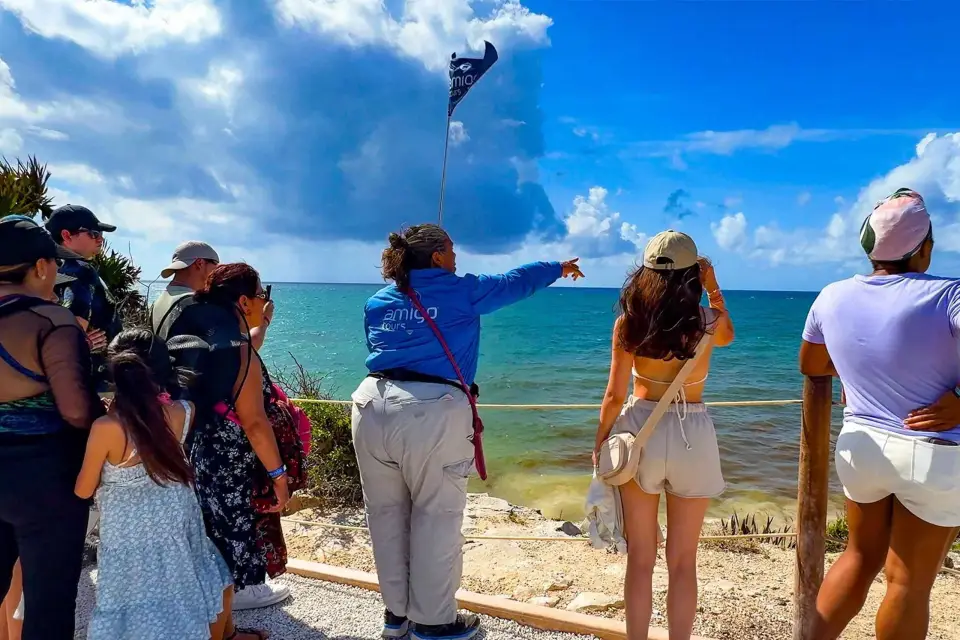 Desde Cancún: Excursión a Tulum y Coba con Cenote con Buffet