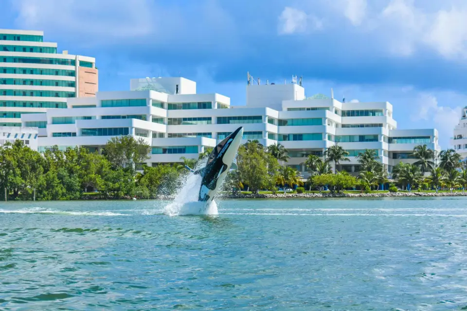 Cancún: paseo en Seabreacher