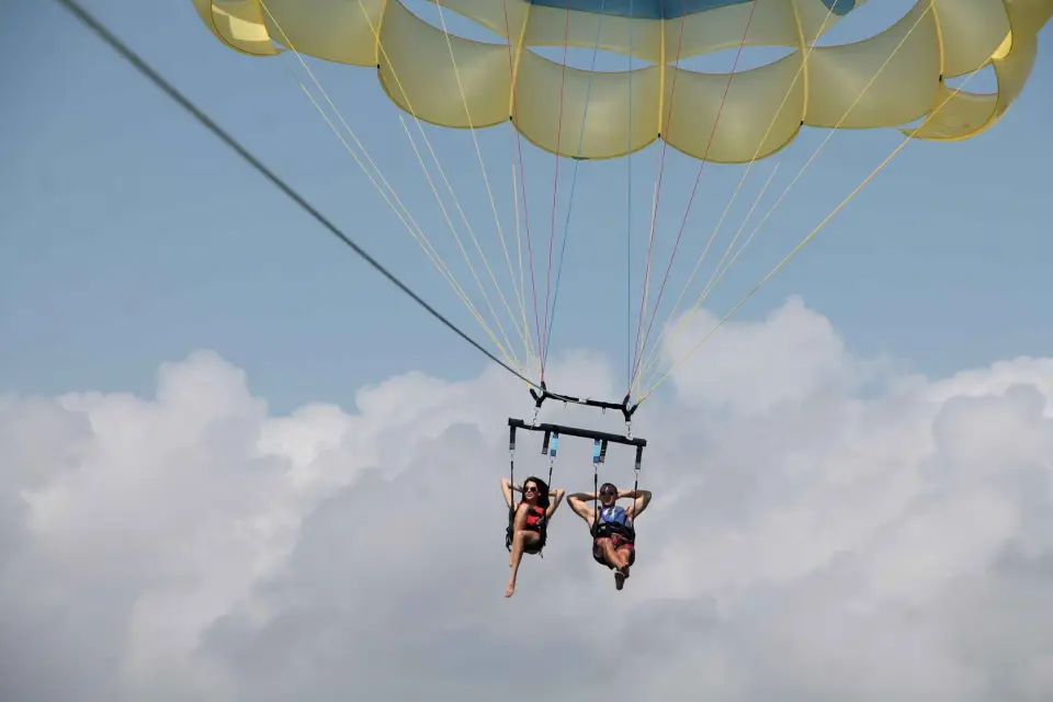 Playa del Carmen: aventura de paravelismo con traslados