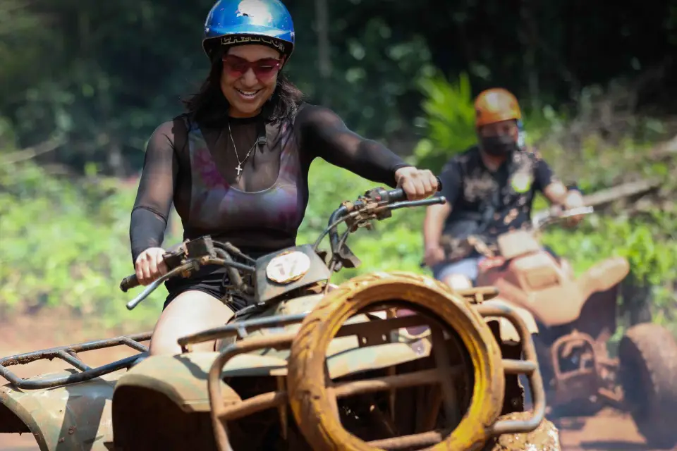 Cancún y Riviera Maya: Cenote, ATV, Tirolina y Merienda Maya