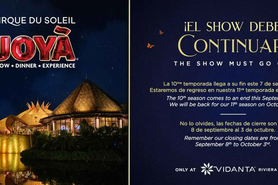 Riviera Maya: Cirque du Soleil JOYÀ Ticket