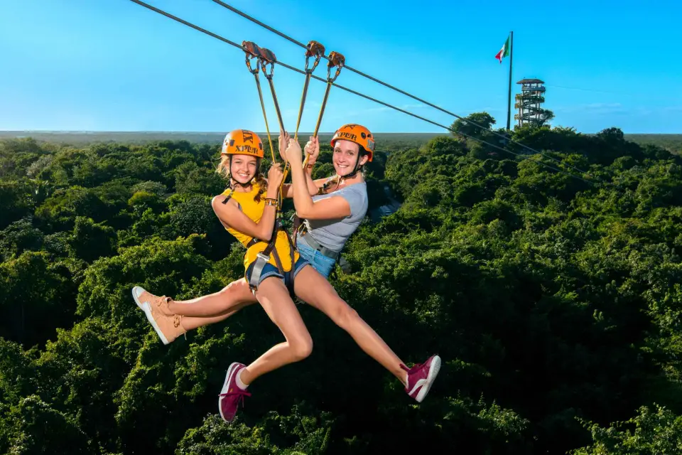 Cancún/Riviera Maya: Xplor Park Comida y Bebida con Traslados