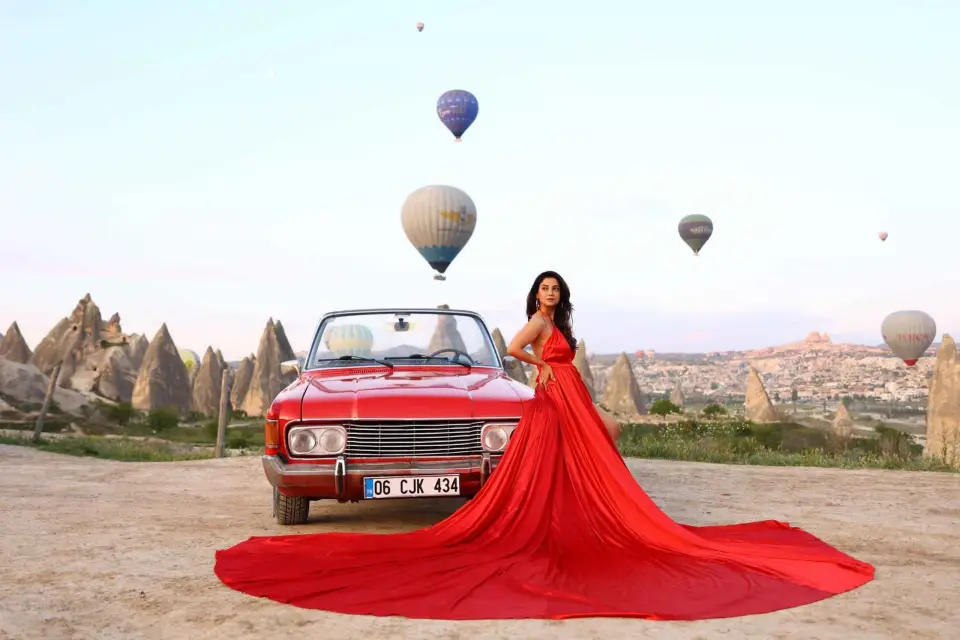 Alquiler del Vestido Volador de Capadocia