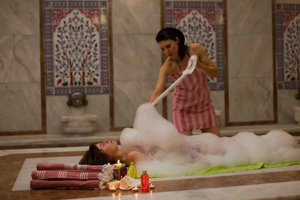 Baño Turco Tradicional - Hamam - Masaje con Burbujas